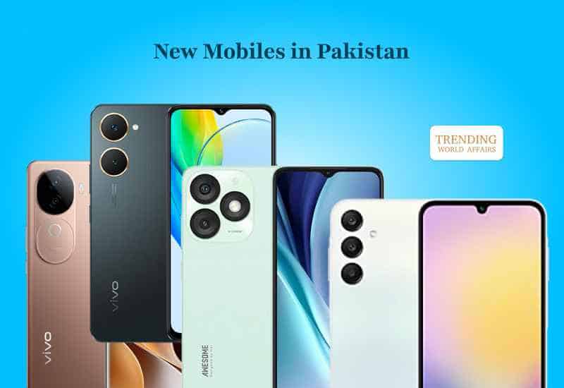 Latest smartphones launched in Pakistan with new features and price updates.