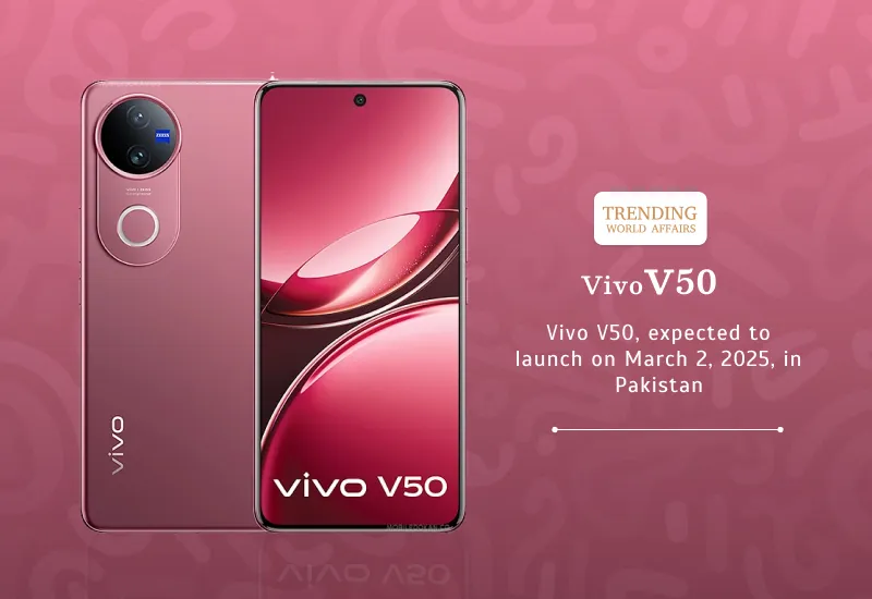 Vivo V50 smartphone with cutting-edge design, high-performance features, and advanced camera system.